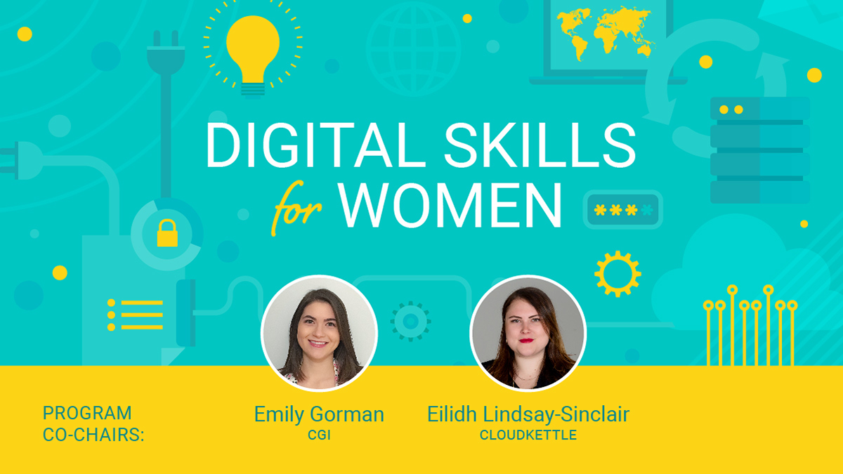 Digital Skills for Women meet the 2019 co-chairs