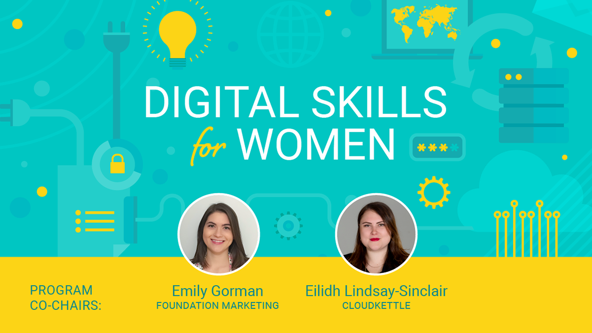 Digital Skills for Women meet the co-chairs