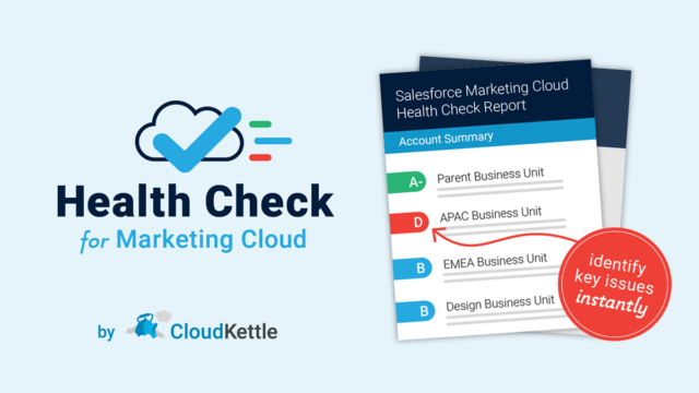 Health Check for Salesforce Marketing Cloud