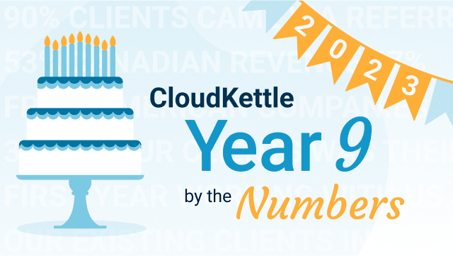 CloudKettle: Year 9 By the Numbers