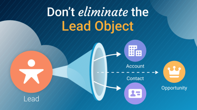 Don’t Eliminate the Lead Object