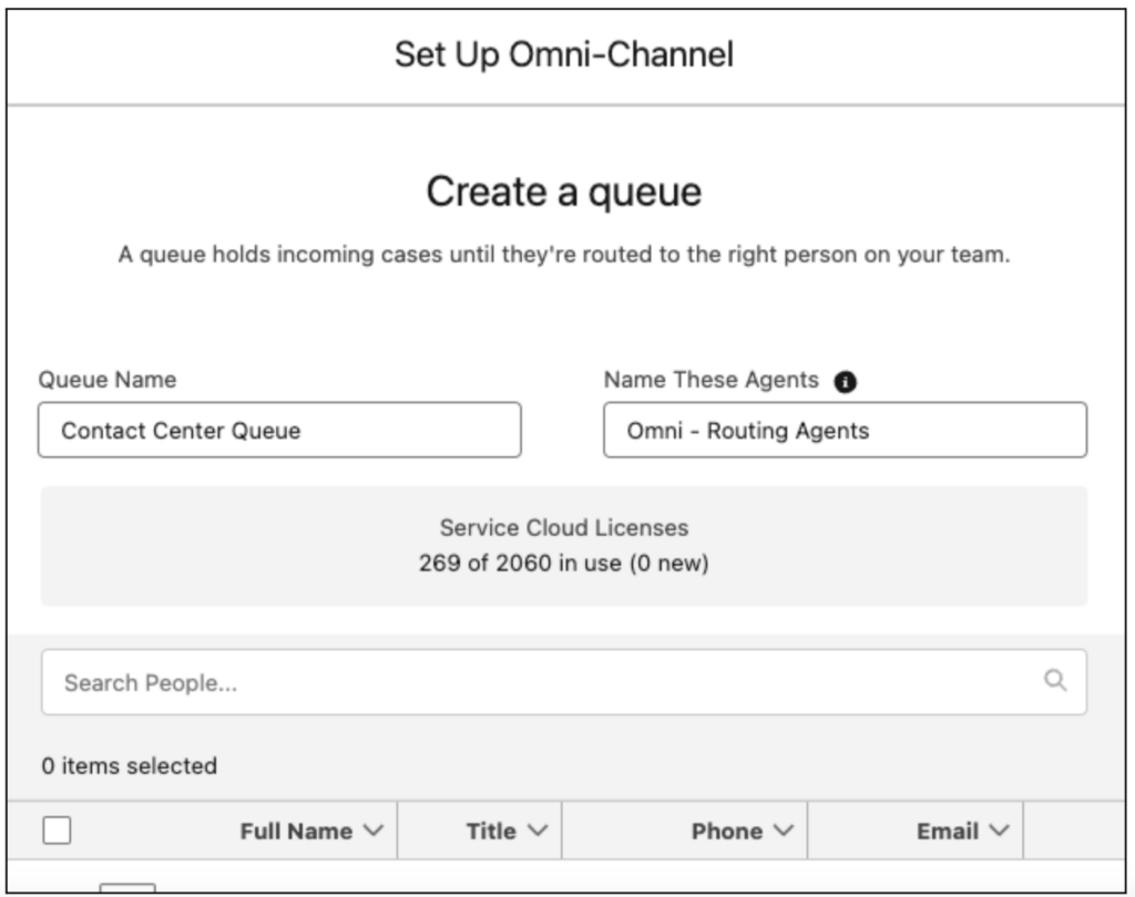 Service Cloud Voice configuration steps